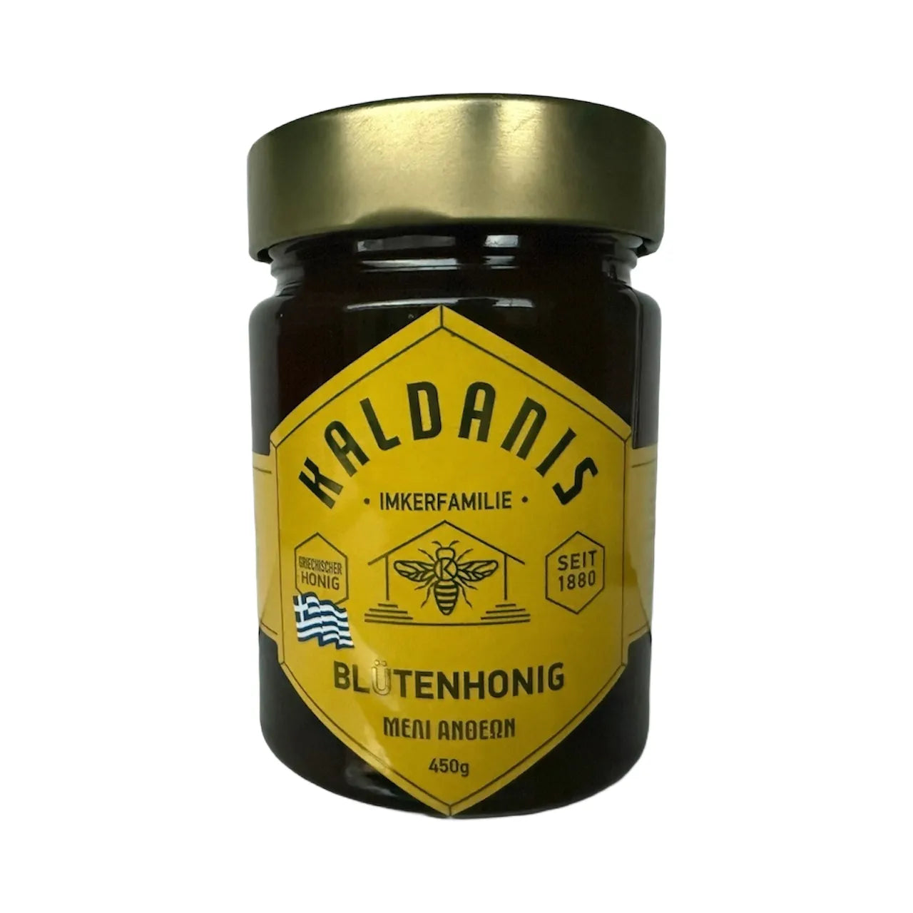 Griechischer Honig Blütenhonig im Glas 950g Imkerei Kaldanis