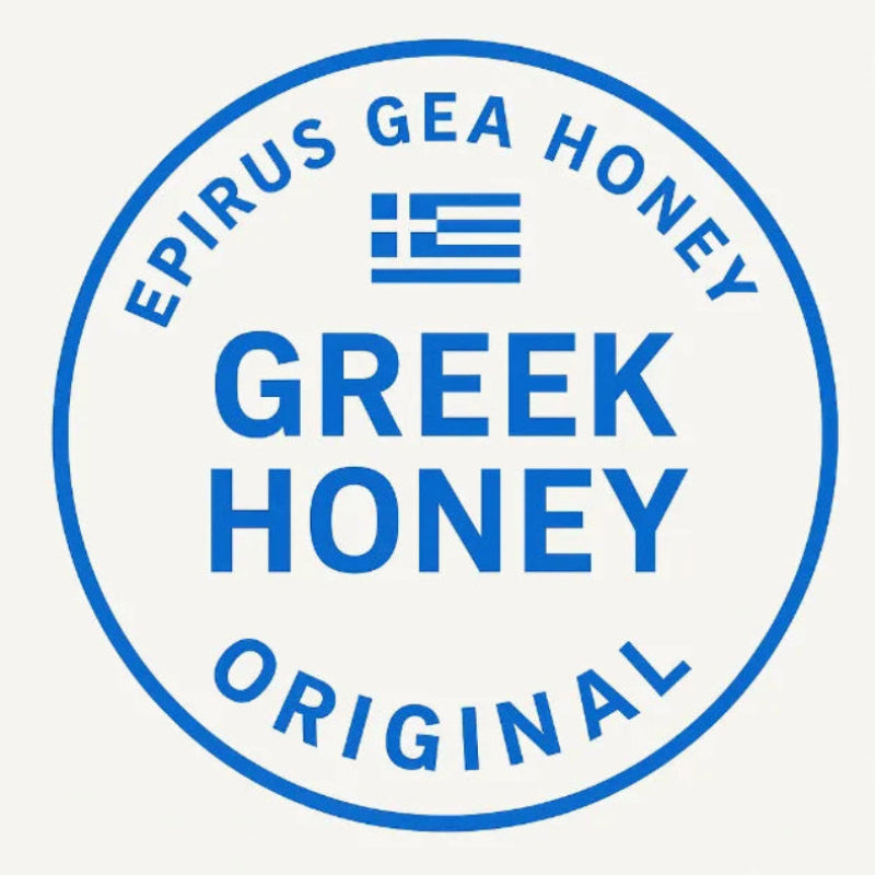 Epirus GEA Honey Siegel - Authentischer griechischer Premium Honig Qualitätsnachweis