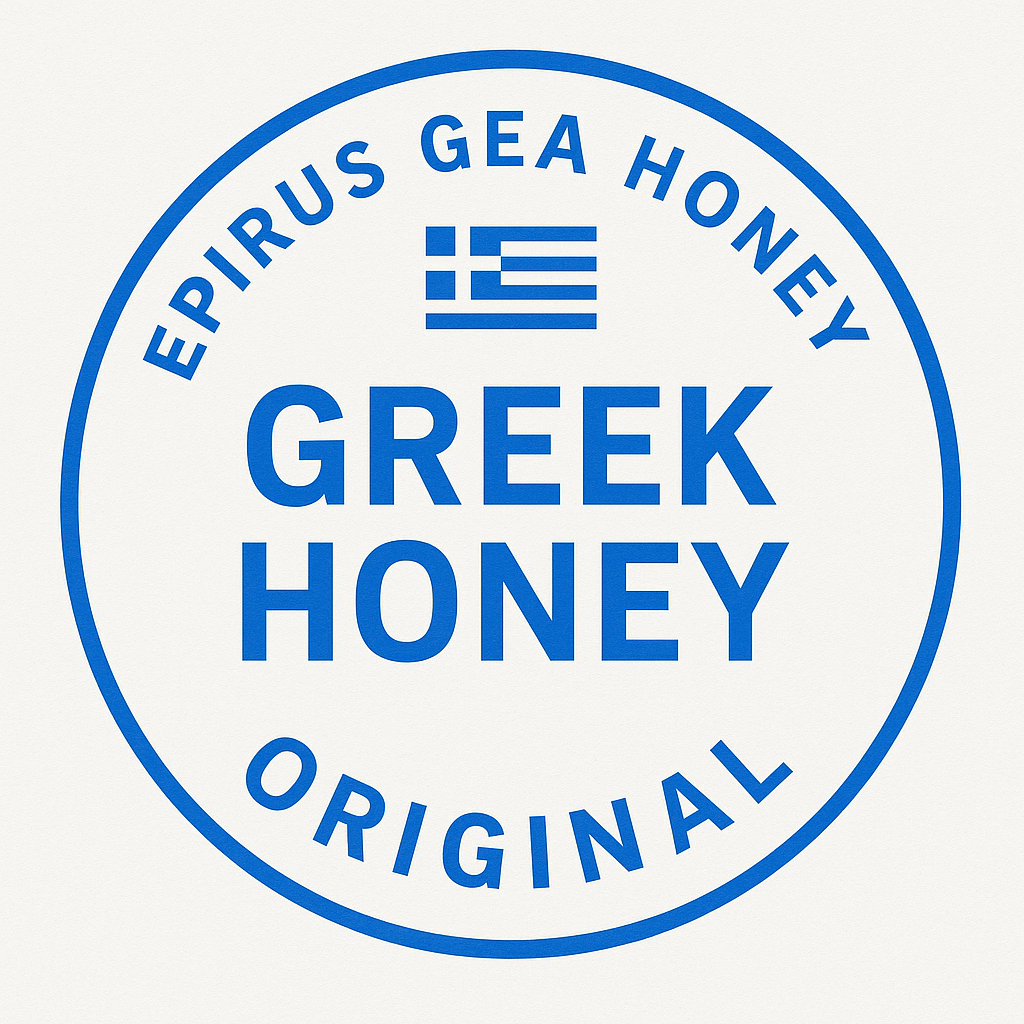 Epirus GEA Honey Logo - griechischer Premium-Honig aus Epirus