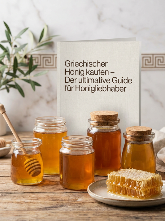 Griechischer Honig kaufen – Verschiedene Honigsorten in Gläsern | Kaldanis Guide