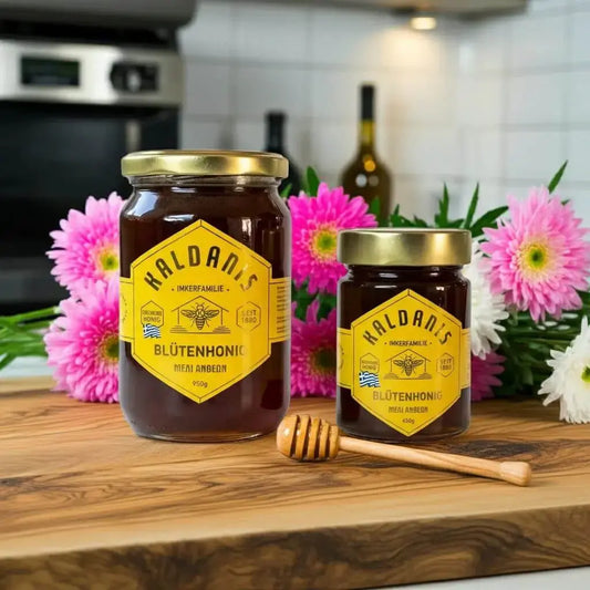 Premium Blütenhonig aus Griechenland - Imkerhonig- 950g - 450g Premiumqualität